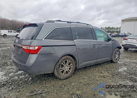 2012 Honda Odyssey Exl z USA, uszkodzony, nr VIN 5FNRL5H62CB050344